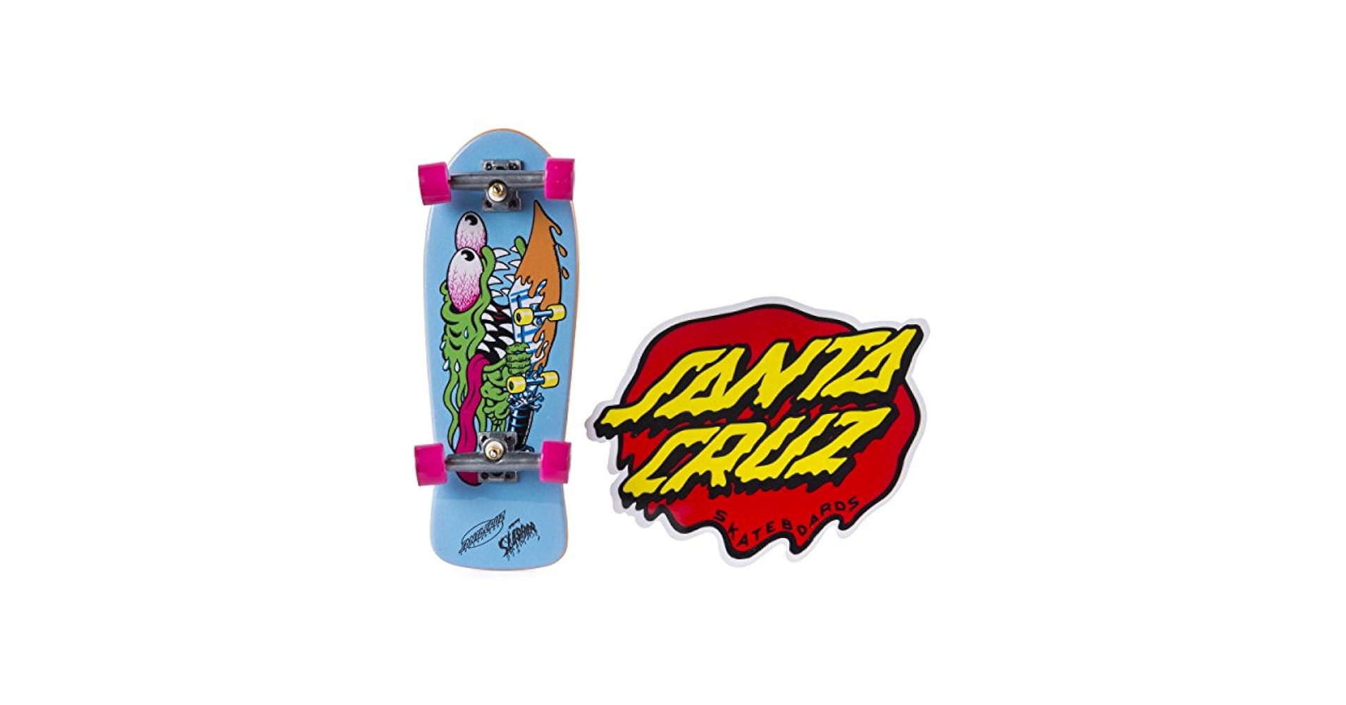 Amazon.com: Tech Deck Classic Series Santa Cruz Skateboard